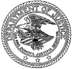 U.S. Department of Justice Seal
