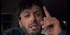 Screenshot of one social media post containing Alokozay's video. From complaint in United States v. Mohammad Dawood Alokozay, number 25-MJ-730 in U.S. District Court for the Northern District of Texas.