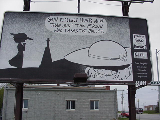  Gun violence hurts more than just the person who takes the bullet.