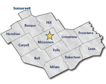 Waco Division Map Waco Division Map
